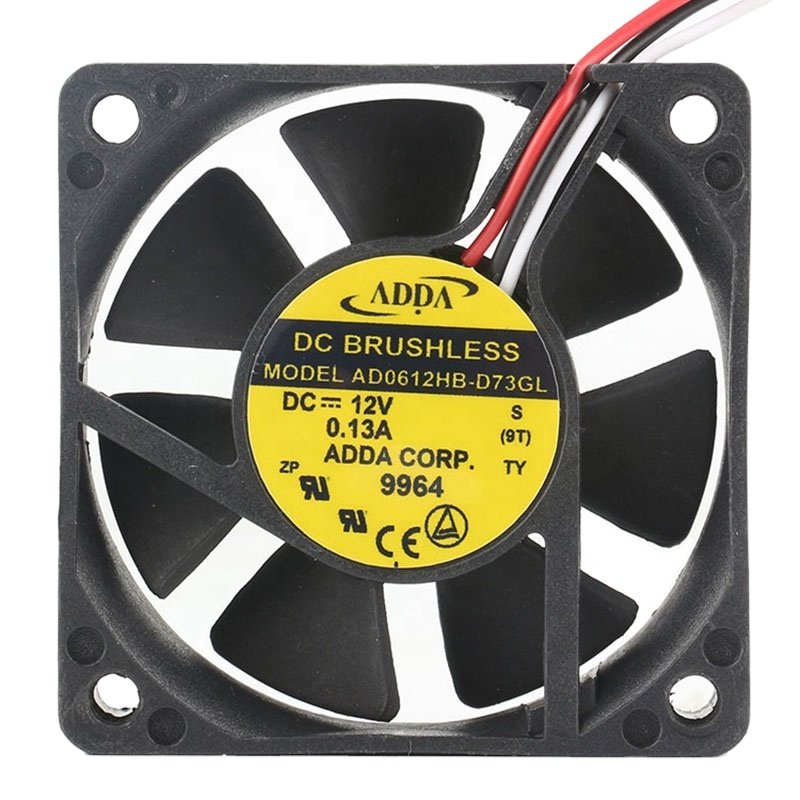 ADDA 12V 24V DC12V 0.13A EC AC 60*60*15MM CM 6015 3-wire High-air Volume Inverter Mute AD0612HB-D73GL Cooling Fan